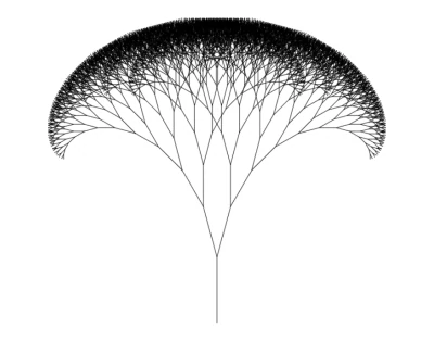 Fractal Tree First Iteration